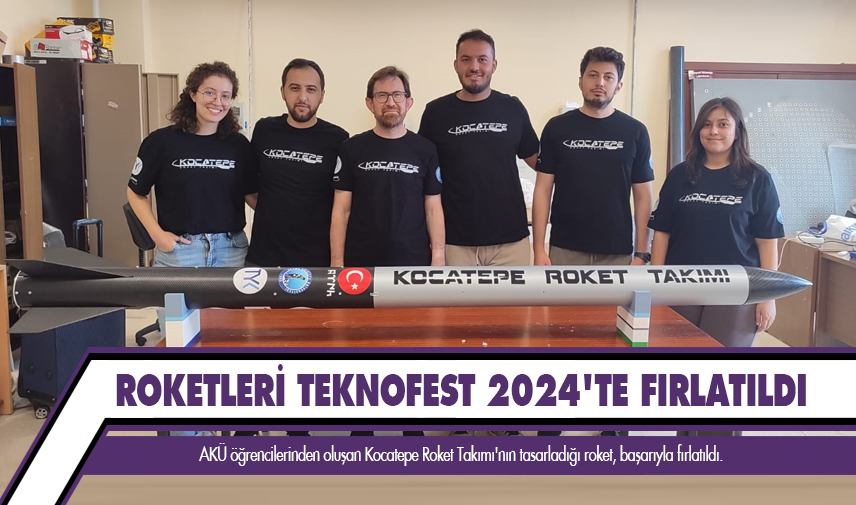 Roketleri Teknofest 2024'te fırlatıldı